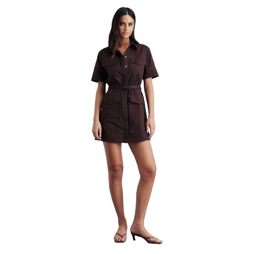 JAG Canvas Contrast Shirt Dress